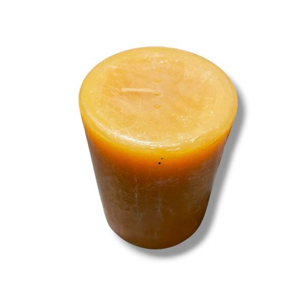 Pier 1 Imports Pillar Candle Patchouli Scented 3 x 4" Home Fragrance Decor Gift - Picture 2 of 6